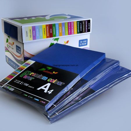 BM42A - Bìa màu xanh Cô-ban